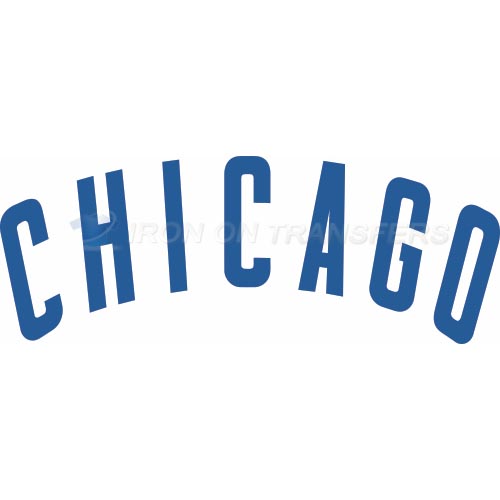 Chicago Cubs Iron-on Stickers (Heat Transfers)NO.1492